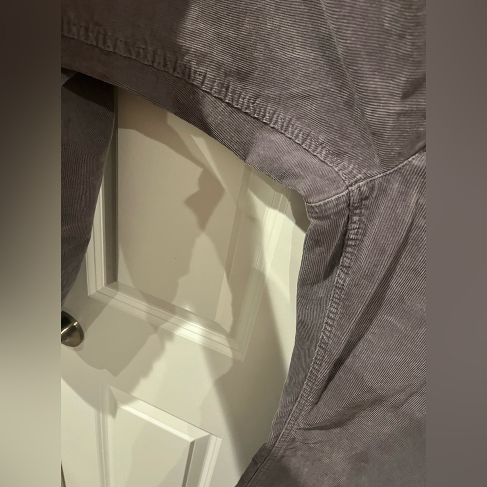 St. John’s Bay Grey Straight Leg Corduroy Pants Size 16 - Picture 3 of 5